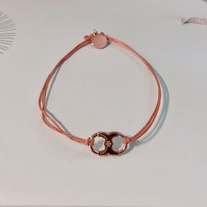 Tory Burch Embrace Ambition Bracelet, Adjustable, Rose Gold